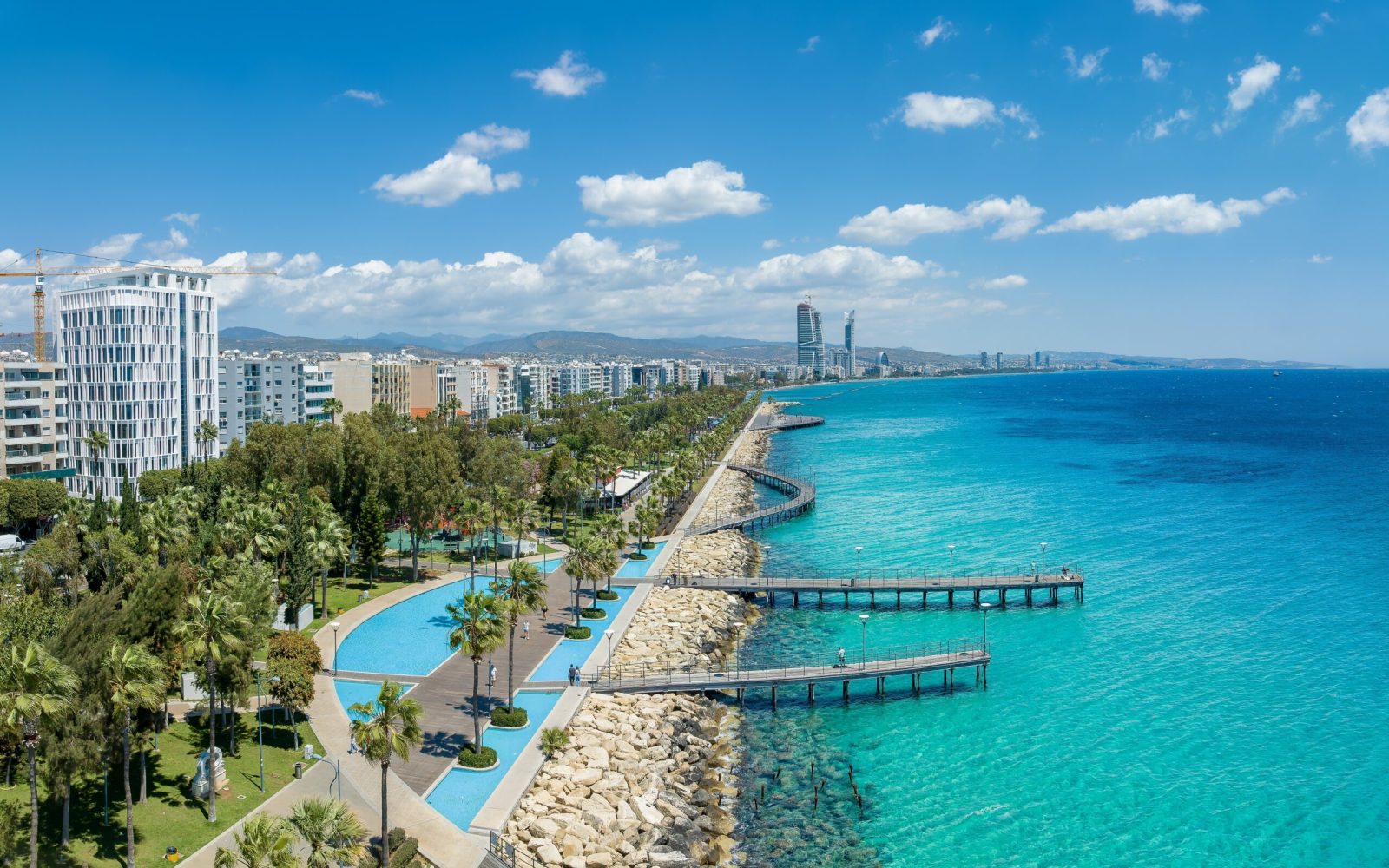 Aerial,View,With,Limassol,City,,Cyprus,Islands