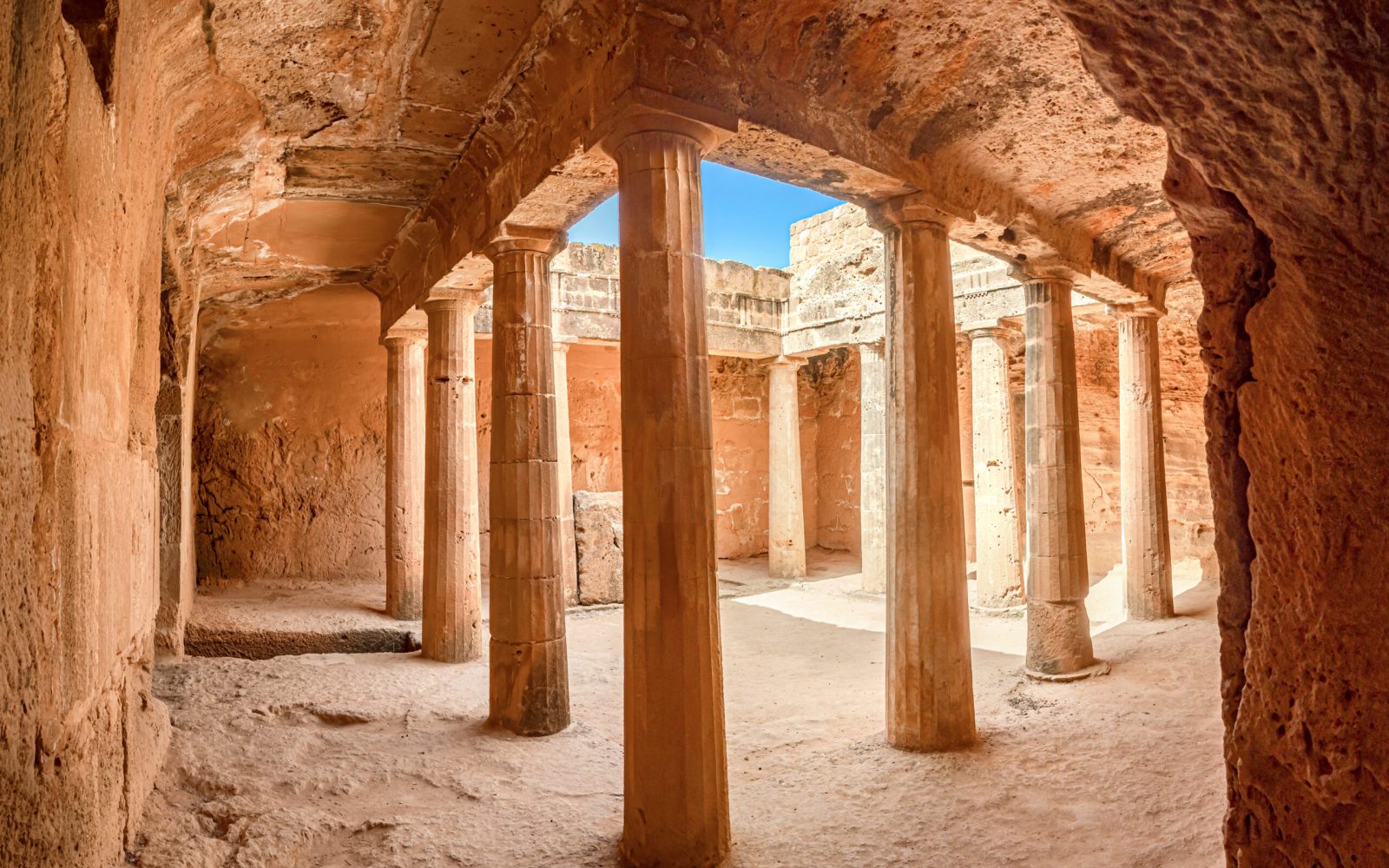 Cyprus.,Pathos.,Tombs,Of,The,Kings.,Paphos,Royal,Antique,Underground